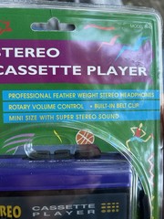 Vintage 90s Street Beat 8940 Stereo Cassette Player w/ Headphones Walkman SEALED