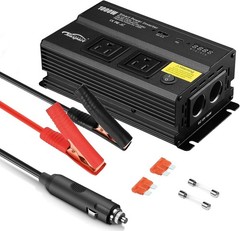 1000W Inverter for 6-in-1 Car Power Inverters,12v DC to 110v AC Converter