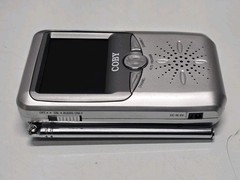 Coby TF-TV251 Portable Television 2.5-Inch Color LCD Screen Mini TV Tested Works