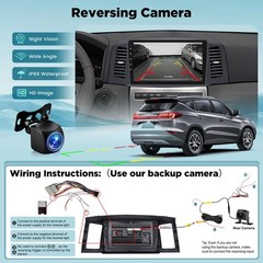 10.1″ Wireless Carplay Android Auto Stereo for 2004-2007 for Jeep Grand Cherokee