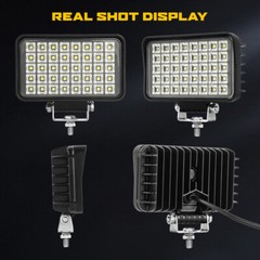 2x LED Work Lights for Tractor Excavator Loader Truck Off-Road Heavy Duty IP68