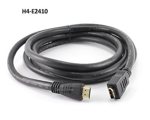 10ft High-Speed HDMI Male/Female 24 Gauge CL2 Rated Extension Cable w/ Ethernet