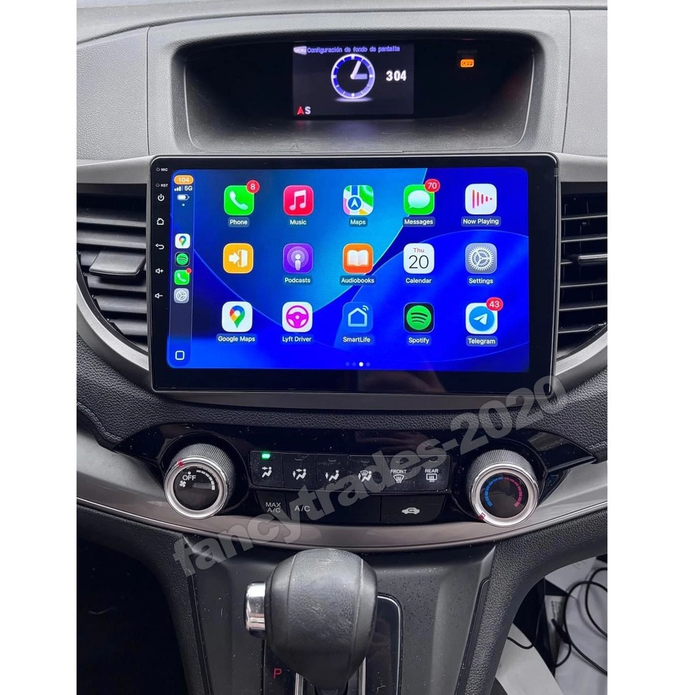 Android 15 Apple Carplay For Honda CRV CR-V 2012-2016 Car Stereo Radio Navi WIFI