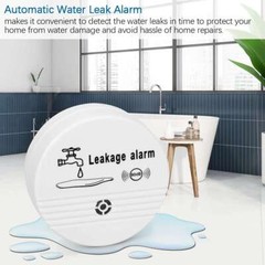 Water Leak Detector Alarm 90dB Voice Alert Wireless Water Leakage Sensor Alarm