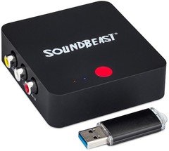 Video to Digital Converter – Record Video & Audio from VCR, VHS Tapes, AV, RC…