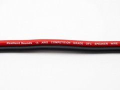 Resilient Sounds 14G OFC Competition Grade Speaker Wire Red/Black