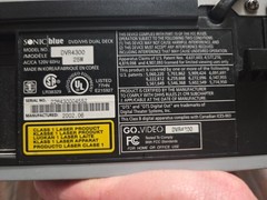 Go Video DVR5100 Sonic Blue DVD VCR Combo Player and VHS ~ Yes A Remote Control