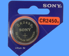 SONY CR2450 LITHIUM 3V BATTERY 1Pc EXP. 2033