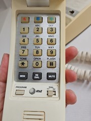 Vintage AT&T Trimline 210 Wall mount/ Desk Top Corded Phone