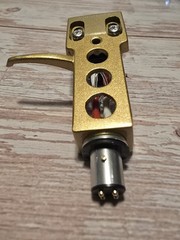 TECHNICS STYLE GOLD Headshell AT-VM95CH Cartridge COMBO NEW USA SELLER SHIP