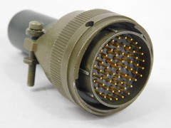 ITT Cannon KPTO 6F24-61F Connector Plug Harris RF-2301 Radio Remote Cable (new)