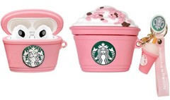 3D Cute Funny Cool Kawaii Fashion Ice Cream Cup for AirPods 3rd pink