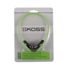 KPH7G Portable On-Ear Headphone with Adjustable Headband – Green, 8.7 x 6.2 x…
