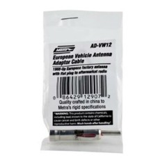 Raptor 40-VW12 AD-VW12 Antenna Adapter for Select 1988-2005 VW/BMW/Audi