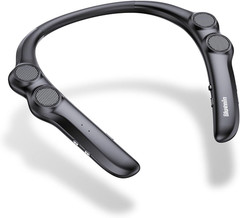 Neckband Bluetooth Speaker, Wireless Wearable Speaker w/lightest 78g Weight, Hig