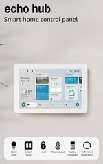 Amazon Echo Hub 8″ Smart Home Control Panel with Alexa White Model G6A87E NEW