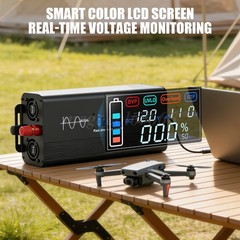 Car Pure Sine Wave 5000W/10000W Power Inverter DC 12v to AC 110V-120V Converter