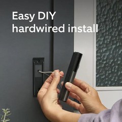 Ring Wired Doorbell Pro (3rd Gen) with Retinal 4K Camera (Deep Silver)