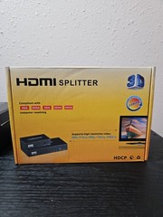 hdmi splitter 1 in 4 out 1080p free movie with Purchase.