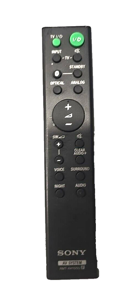 Genuine Sony RMT-AH100U Original OEM Remote for HT-CT180 HT-CT780