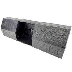 Universal Single Regular Cab Subwoofer Box 2×8” Ford Gm Bolero Style Mega Bass