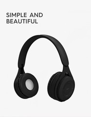 Comfortable Over Ear Headphones: Hybrid Noise Cancellation, Fast Charging, Black