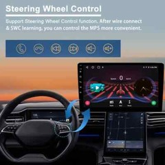 15″ Android Navigation Car Gps Stereo Radio Carplay 64g For Lexus Gx Gx400 Gx460