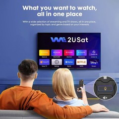 WE2USAT K3 PRO Android 10 TV Box | 6K Ultra HD HDR | WiFi 6 Dual-Band | 4GB 32GB