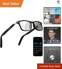 Smart Translation Glasses Compatible with Smartphone 164 Languages Bluetooth …