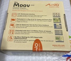 Mio Moov 200 GPS United States Portable GPS Navigation With Spoken Streets “NEW”