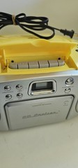 Emerson PD6528BL Cruiser Boombox Yellow CD, Cassette, Radio, Works!