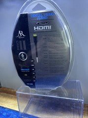 ACOUSTIC RESEARCH PRO II SERIES PR-185 24K GOLD PLATED HDMI 6 FOOT CABLE