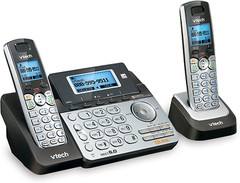 VTech DS6151 Dect 6.0 2 Line Phone system with 2 Handsets DS6151-2 CALL BLOCKIN
