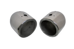 Brushed Aluminum 6.5″ Speaker Cans for ATV’s and Boats