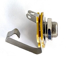 (10) Pack 1/4 Inch Instrument Guitar Audio Phone Phono Jack Mono Open Circuit