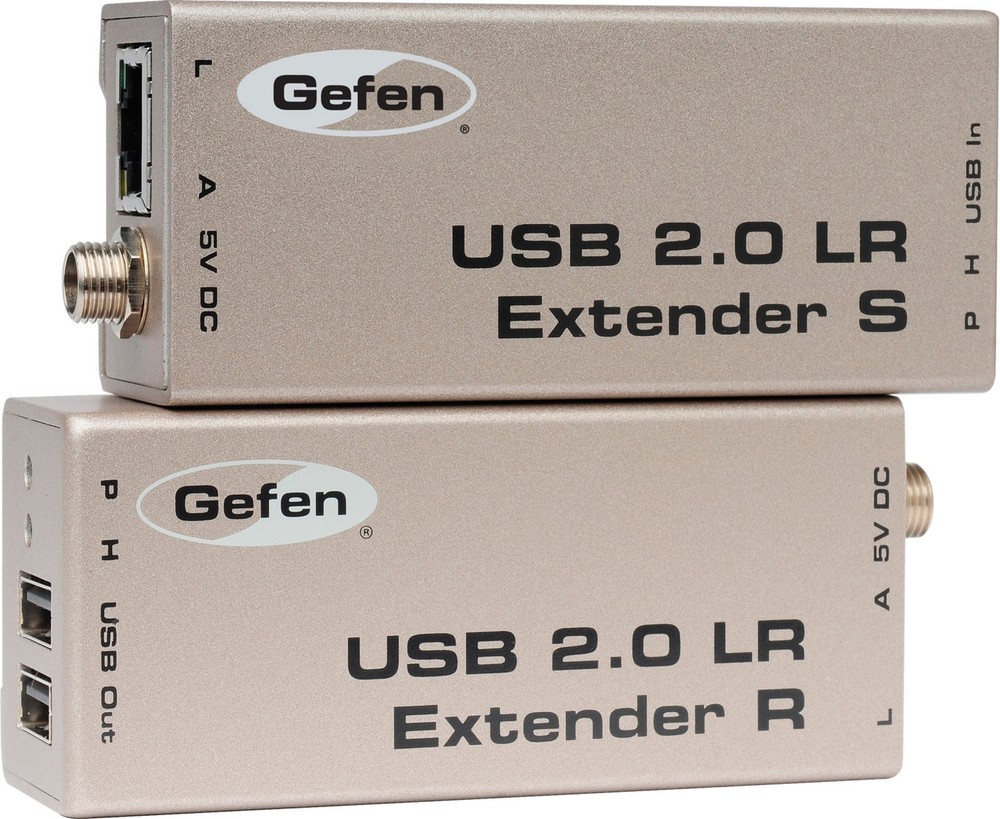 Gefen – EXT-USB2.0-LR – Gefen Long Range USB 2.0 Extender over CAT5/CAT6