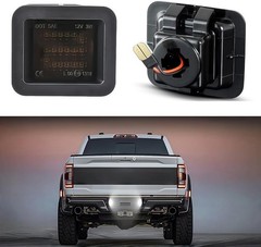2015-2025 F150 Raptor LED License Plate Light Assembly Smoked Lens–Compatible