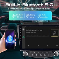 For Honda Accord 7 03-07 Android 15 Stereo Car Radio GPS Head Unit Carplay 64GB