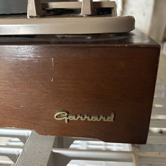 VTG Garrard Laboratory Type A Turntable & Wood Plinth Base WORKS READ! NO COVER