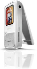 4 GB SanDisk Sansa Clip Zip White Digital Media Player RARE