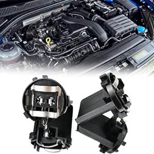 2PCs OE-Spec H7 Bulb Socket Retainer Holder Adapters & Headlight Bulb Socket Low