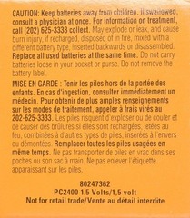Duracell Professional AAA Alkaline Battery (PC2400) 24 PACK