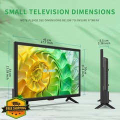 Jexiop 20 inch 1080P HD Kitchen TV