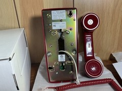 Cortelco 2554-MD-RD 255447-VBA-20M D Wall Valueline Red! Office! Emergency! 2554