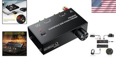 Turntable Preamp with 63dB Gain and Durable Metal Construction for Perfect Sound
