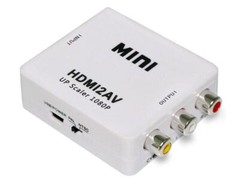 Mini HDMI to AV Adapter Full HD 1080P Video Audio 3 RCA Signal converter HDMI2AV