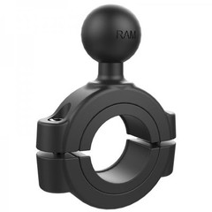 RAM Mount Torque Aluminum 1.125 to 1.5 in Diameter Handlebar Base with 1″ Ball