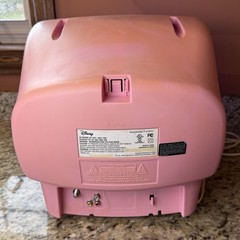 Disney Princess Pink TV 13” P1310ATV with Universal Remote – TESTED
