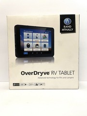 RAND MCNALLY OVERDRYVE RV GPS TABLET W/ DASH CAM