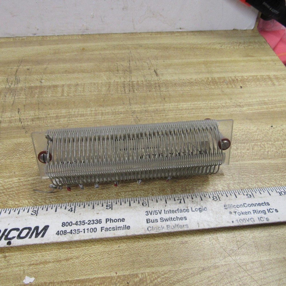 COIL 1.5 in dia x 4.5 in long 18 TPI 68 uHY AIRDUX 375-7434-PI n